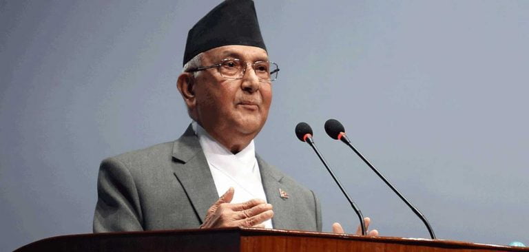 एमालेबाहेक देशमा कोही कम्युनिस्ट छैन : ओली