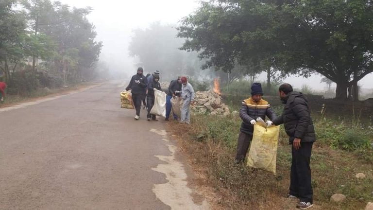 प्रतिभा युवा क्लबद्वारा बृहत् सरसफाई