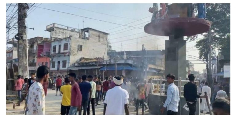 प्रहरी हिरासतमा थुनुवाकाे मृत्यु, विराेधमा प्रदर्शन