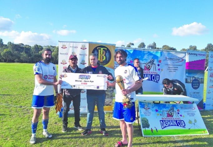 दसैं कप भारतीय टोलीलाई