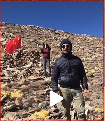 नेपाली भूमिमा गाड्याे चीनले झन्डा,  ‘भिडियो’