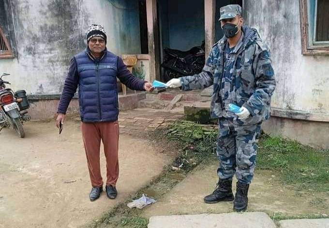 पर्सामा मानविय सेवामा जुटदै सशस्त्र प्रहरी