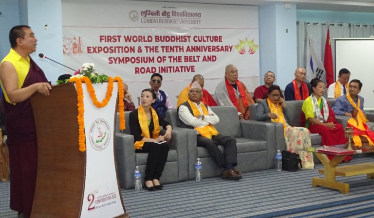 लुम्बिनीमा विश्व बौद्ध संस्कृति प्रदर्शनी शुरु