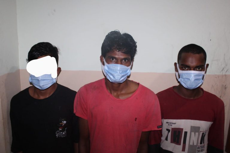 घाँटी काटी भएको हत्यामा संलग्न ३ जना पक्राउ