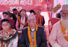 बर्दघाट–४ मा श्रीमद् देवी भागवत महायज्ञ जारी