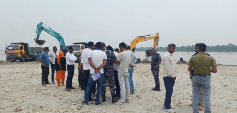 नारायणीमा उत्खनन विवादः अख्तियार छानबिनको माग